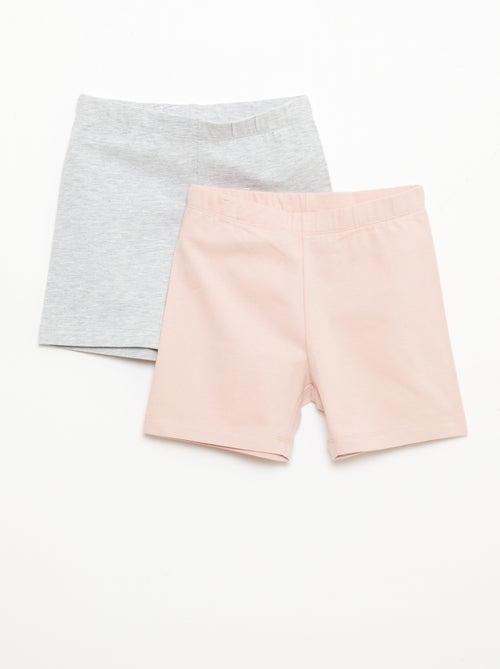 Lot de 2 shorts cyclistes - Kiabi