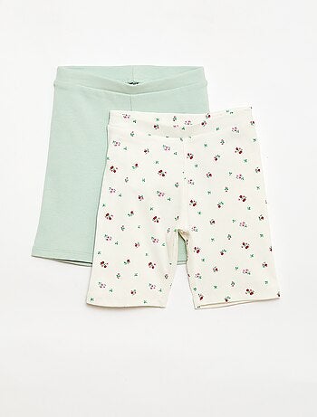 Lot de 2 shorts cyclistes