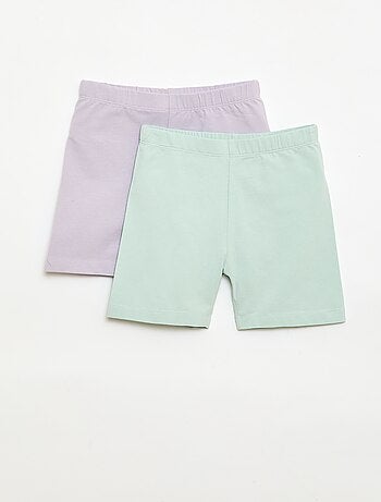 Lot de 2 shorts cyclistes