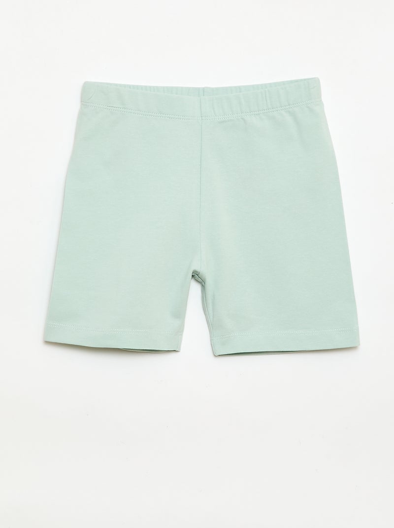Lot de 2 shorts cyclistes Violet - Kiabi