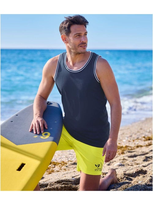 Lot De 2 Shorts De Sport ATLAS FOR MEN - Microfibre Séchage Rapide Taille M à 5XL