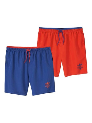 Lot de 2 Shorts de Bain Palm Surf  - Atlas For Men