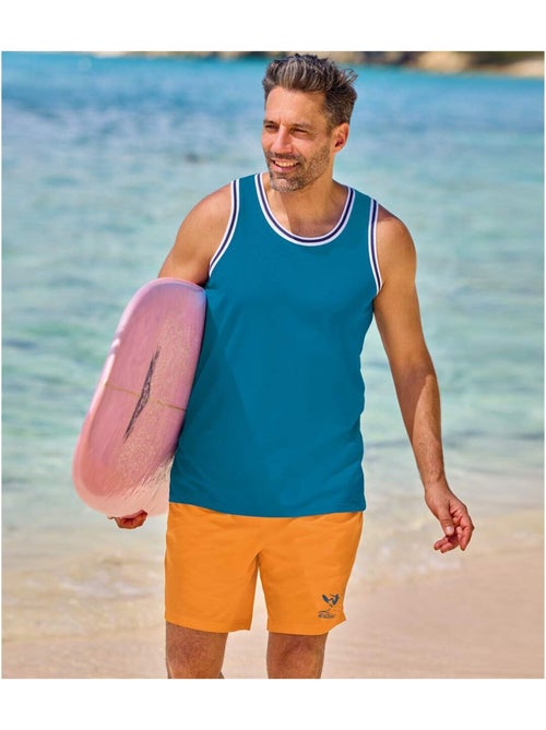 Lot de 2 Shorts de Bain Surf   - ATLAS FOR MEN - Kiabi