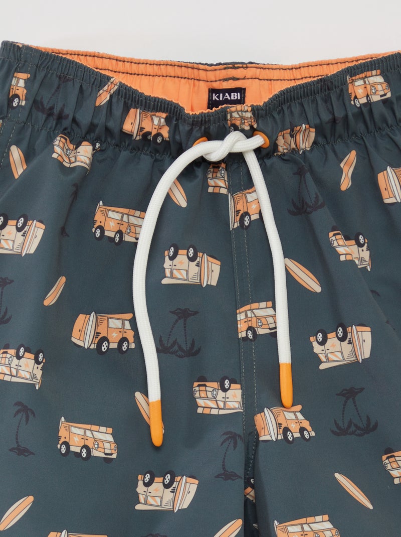 Lot de 2 shorts de bain VERT - Kiabi