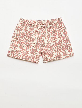 Lot de 2 shorts en coton