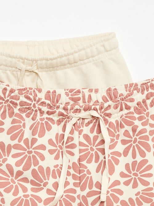 Lot de 2 shorts en coton - Kiabi