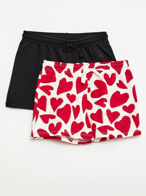 Lot de 2 shorts en coton - Kiabi
