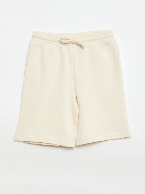 Lot de 2 shorts en coton uni - Kiabi
