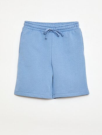 Lot de 2 shorts en coton uni