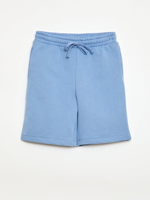 Lot de 2 shorts en coton uni - Kiabi