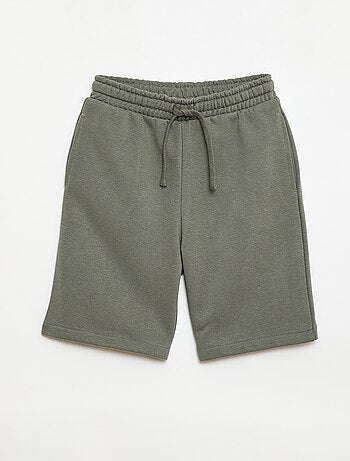 Lot de 2 shorts en coton uni
