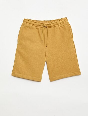 Lot de 2 shorts en coton uni