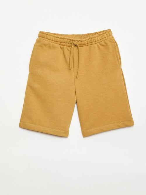 Lot de 2 shorts en coton uni - Kiabi