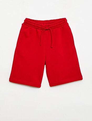 Lot de 2 shorts en coton uni
