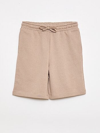 Lot de 2 shorts en coton uni