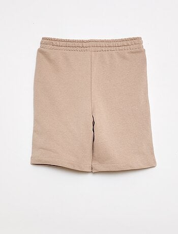 Lot de 2 shorts en coton uni