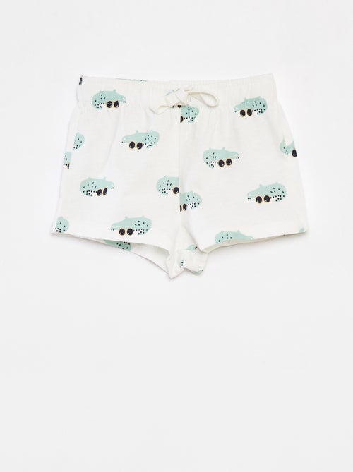 Lot de 2 Shorts en jersey - 2 pièces - Kiabi