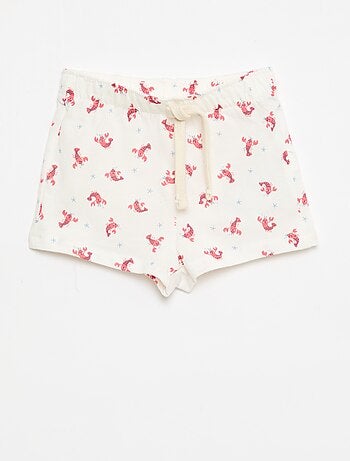 Lot de 2 shorts en jersey