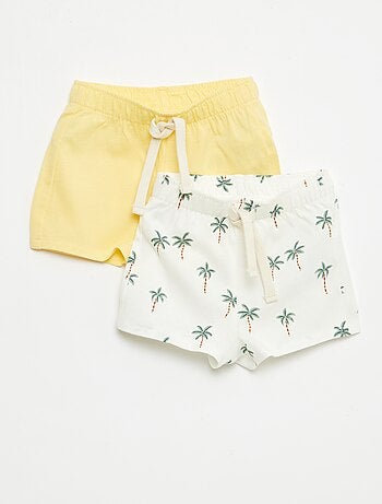 Lot de 2 shorts en jersey