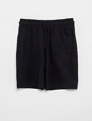 Lot de 2 shorts en jersey coton uni