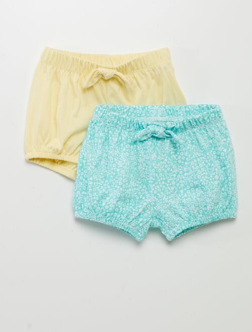 Lot de 2 shorts en jersey - Kiabi