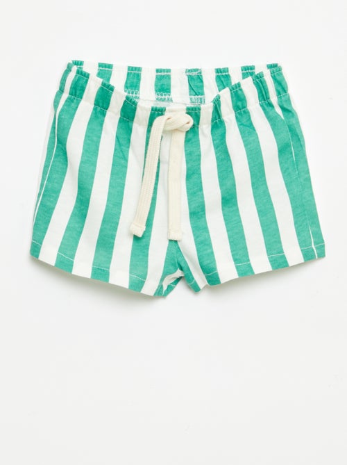 Lot de 2 shorts en jersey - Kiabi