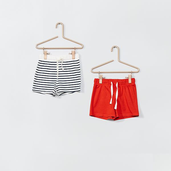 Lot De 2 Shorts En Maille Bebe Garcon Kiabi 5 00