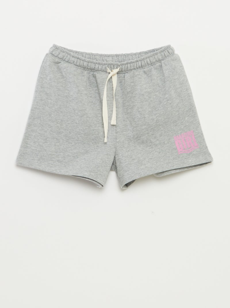 Lot de 2 shorts en molleton BEIGE - Kiabi