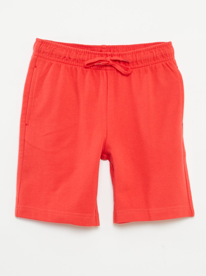 Lot de 2 shorts en molleton BLEU - Kiabi