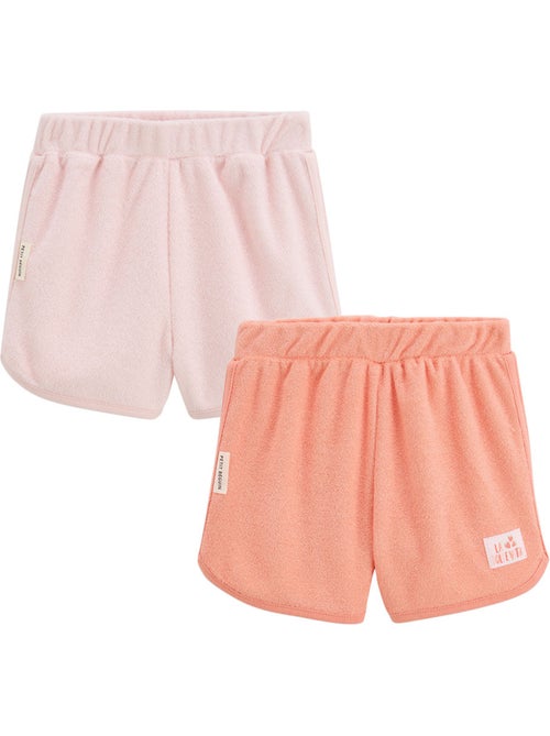 Lot de 2 shorts enfant en éponge Honfleur - Kiabi