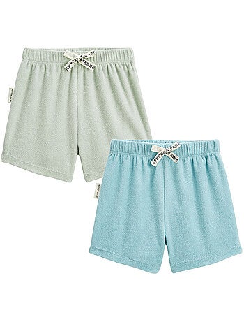 Lot de 2 shorts enfant en ?ponge Cayo Coco