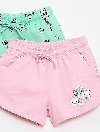 Lot de 2 shorts 'Gabby et la maison magique'