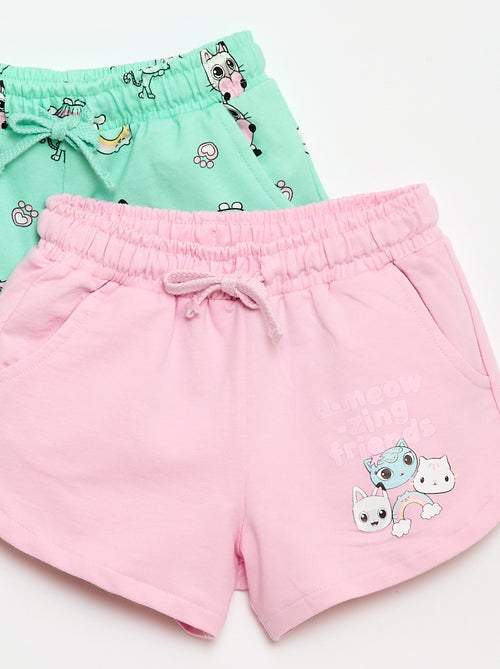Lot de 2 shorts 'Gabby et la maison magique' - Kiabi