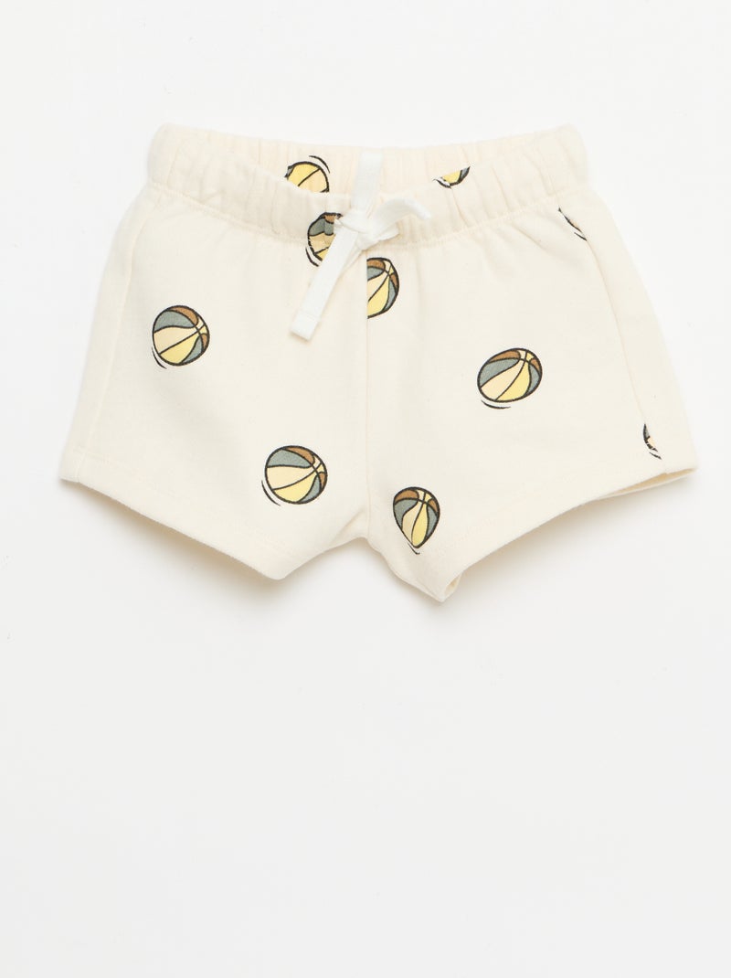 Lot de 2 shorts Kaki - Kiabi