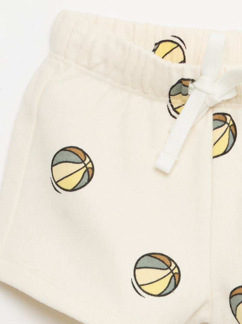 Lot de 2 shorts Kaki - Kiabi