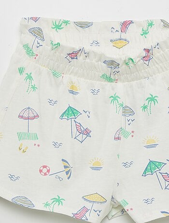 Lot De 4 Shorts Bermudas Neufs Avec Étiquettes - Taille 6 Ans - Marques Vert Baudet & Kiabi