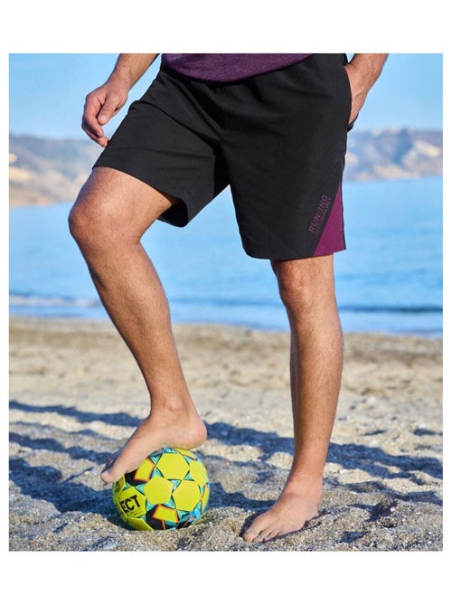 Lot de 2 Shorts Microfibre Running   - ATLAS FOR MEN - Kiabi