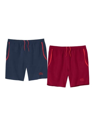 Lot de 2 Shorts Microfibre Sport  - ATLAS FOR MEN