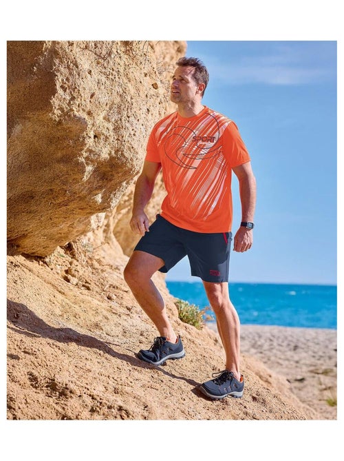 Lot de 2 Shorts Microfibre Sport  - ATLAS FOR MEN - Kiabi