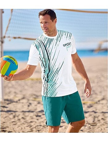 Lot de 2 shorts microfibre sport - atlas for men