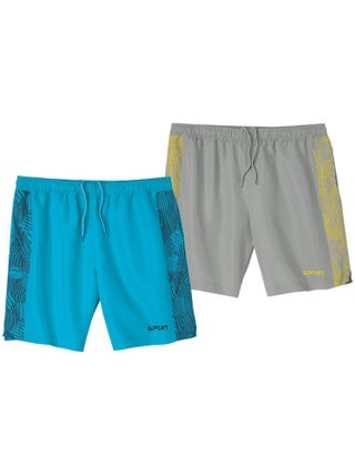 Lot de 2 Shorts Microfibre Sport   - ATLAS FOR MEN
