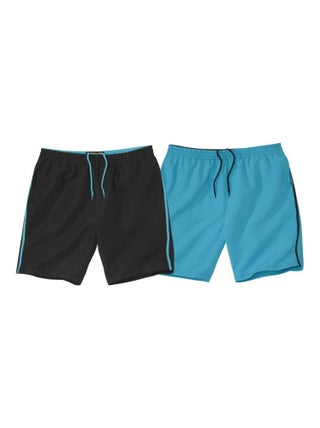 Lot de 2 Shorts Microfibre Sport  - ATLAS FOR MEN