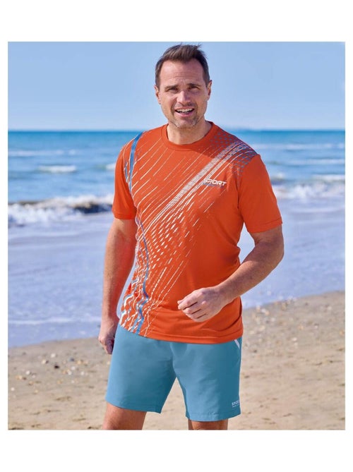 Lot de 2 Shorts Microfibre Sport Summer   - ATLAS FOR MEN - Kiabi