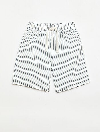 Lot de 2 shorts rayés