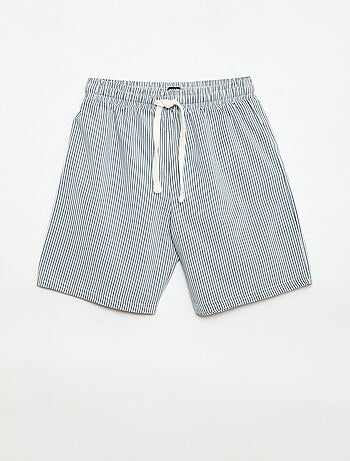 Lot de 2 shorts rayés