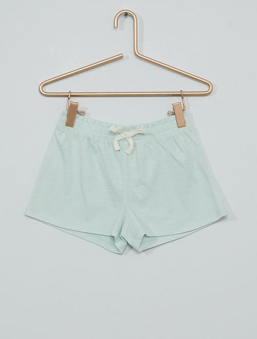 Lot De 2 Shorts Fille Next - Jersey Coton/élasthanne - Taille 3 à 14 Ans - Couleurs Assorties
