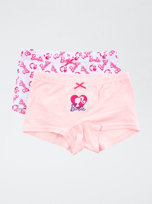 Lot de 2 shortys 'Barbie' en coton - Kiabi