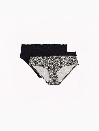 LOT DE 2 SHORTYS COTON - RougeGorge Lingerie