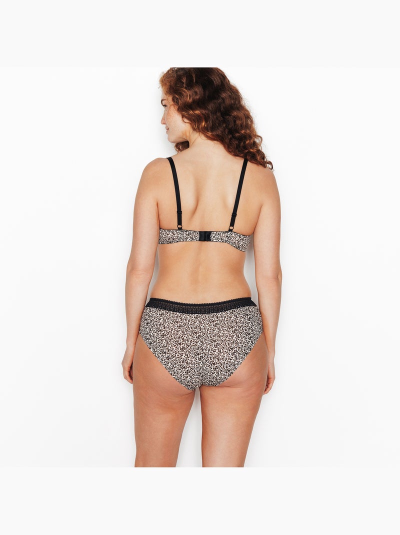 LOT DE 2 SHORTYS COTON - RougeGorge Lingerie Noir Multicolore - Kiabi
