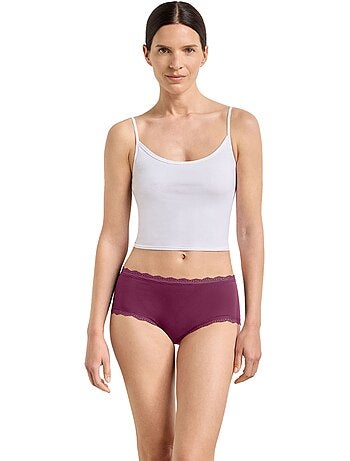 Lot de 2 shortys Daily Coton Dentelle